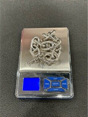 Men’s Designer Dyadema Mariner Style Link Silver Bracelet